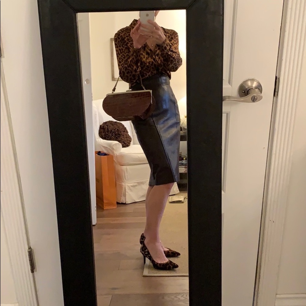 Danier Leather Skirt